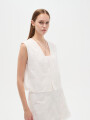 Chaleco Amaloa Blanco
