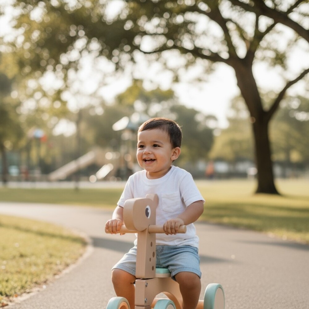 Buggy triciclo madera cloudy montessori BUBA Buggy triciclo madera cloudy montessori BUBA