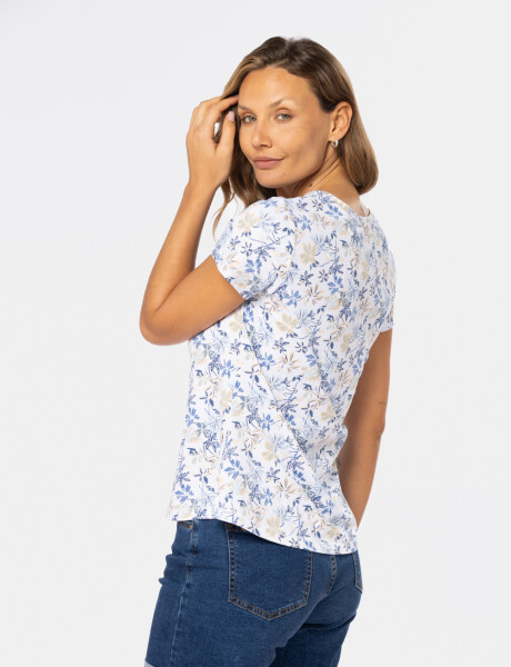 REMERA ESTAMPADA Blanco