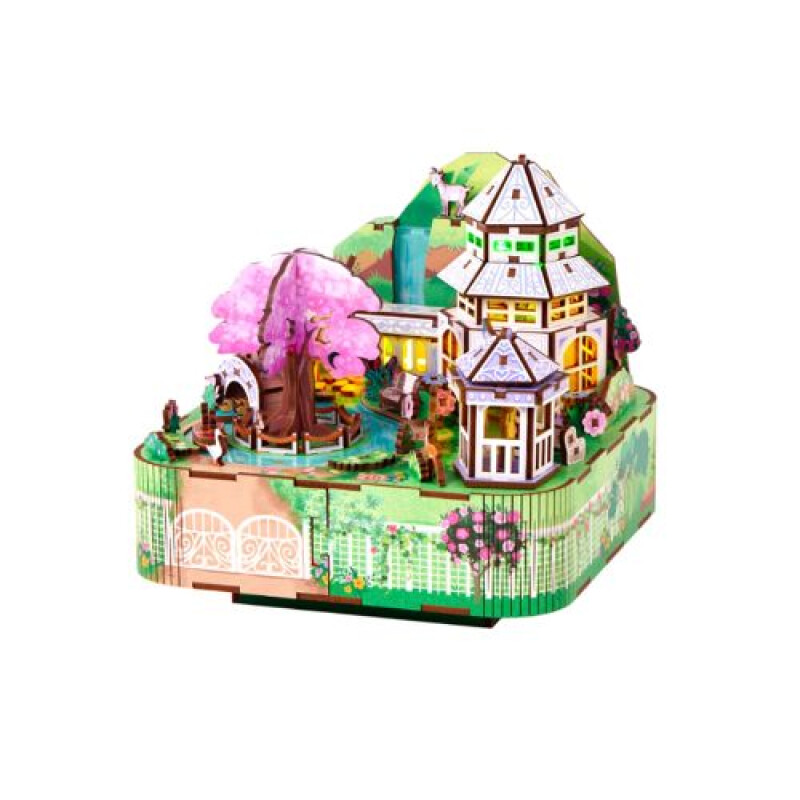Construcción en 3D - Jardín Botánico Construcción En 3d - Jardín Botánico