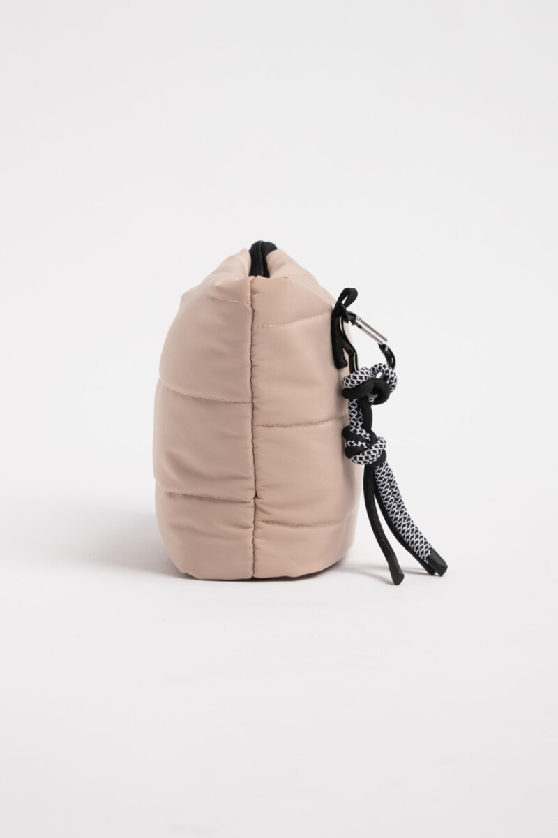 Necessaire capitoneado Beige