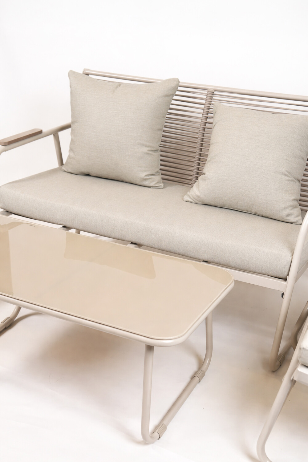 Juego De Living Quena Color Unico