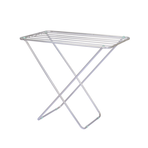 TENDEDERO DE PISO SLIM ALUMINIO GRIS
