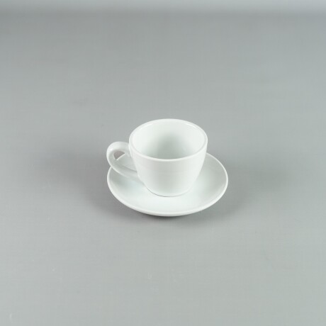 Taza de Te 160ml c/ Plato 14cm Blanco Choosing Taza de Te 160ml c/ Plato 14cm Blanco Choosing