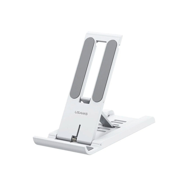 Soporte de escritorio Usams plegable color blanco Soporte De Escritorio Usams Plegable Color Blanco