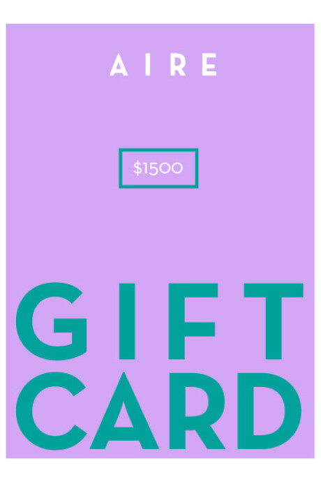 GIFTCARD $1500 GIFTCARD $1500
