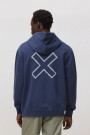 OLIVE GREEN REEF HOODIE Azul