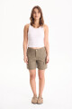 Short de Gabardina Malibu Verde Militar