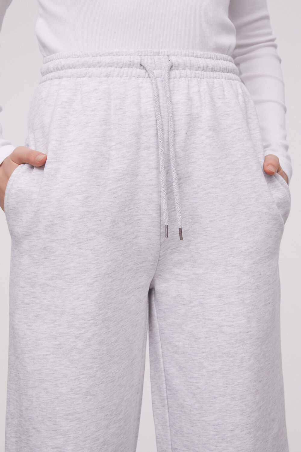 Pantalon Deportivo Conry Gris Melange