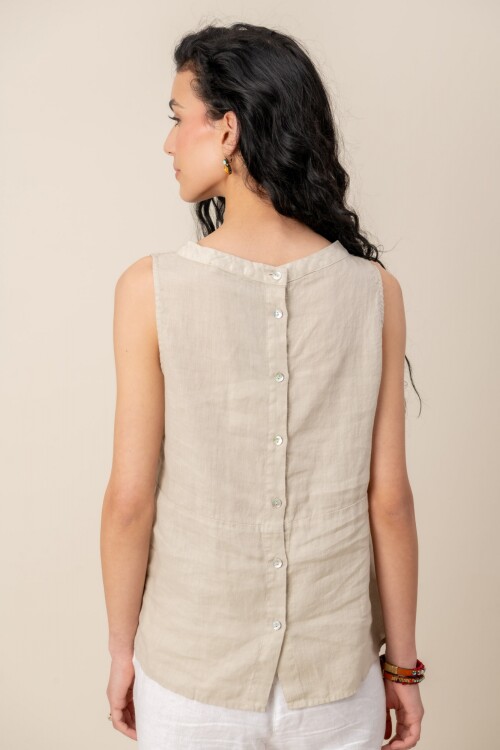 Musculosa Bee Beige