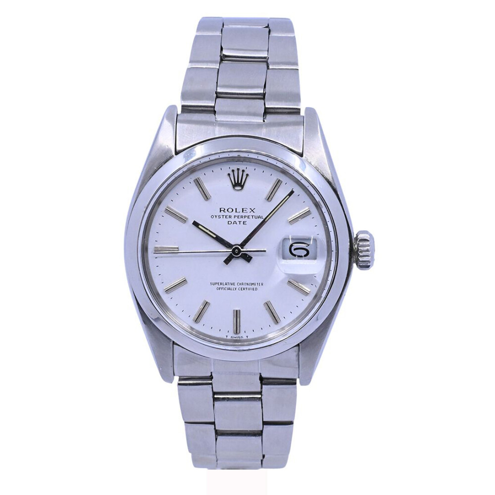 Rolex Date 1500 caja 34 mm. Año 1974 acero inoxidable. Rolex Date 1500 caja 34 mm. Año 1974 acero inoxidable.