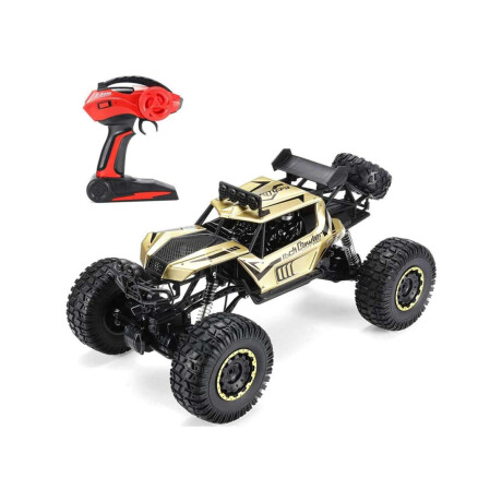 Auto todo terreno 4x4 a control remoto para niños Dorado