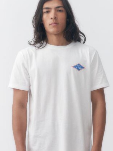 T-SHIRT QUIKSILVER 40605 BLANCO