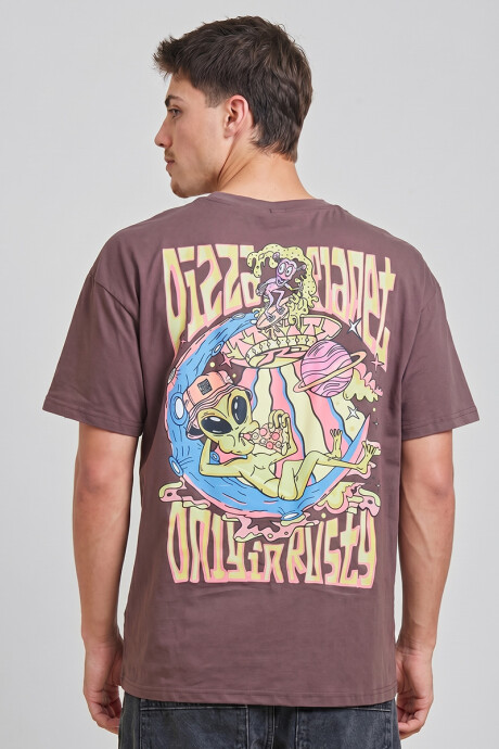 T-SHIRT JULEN RUSTY Marrón