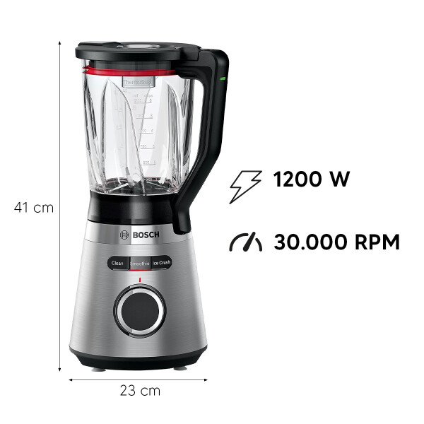 Licuadora Bosch Mmb6382m 1200 W LICUADORA BOSCH 1200W MMB6382M AP