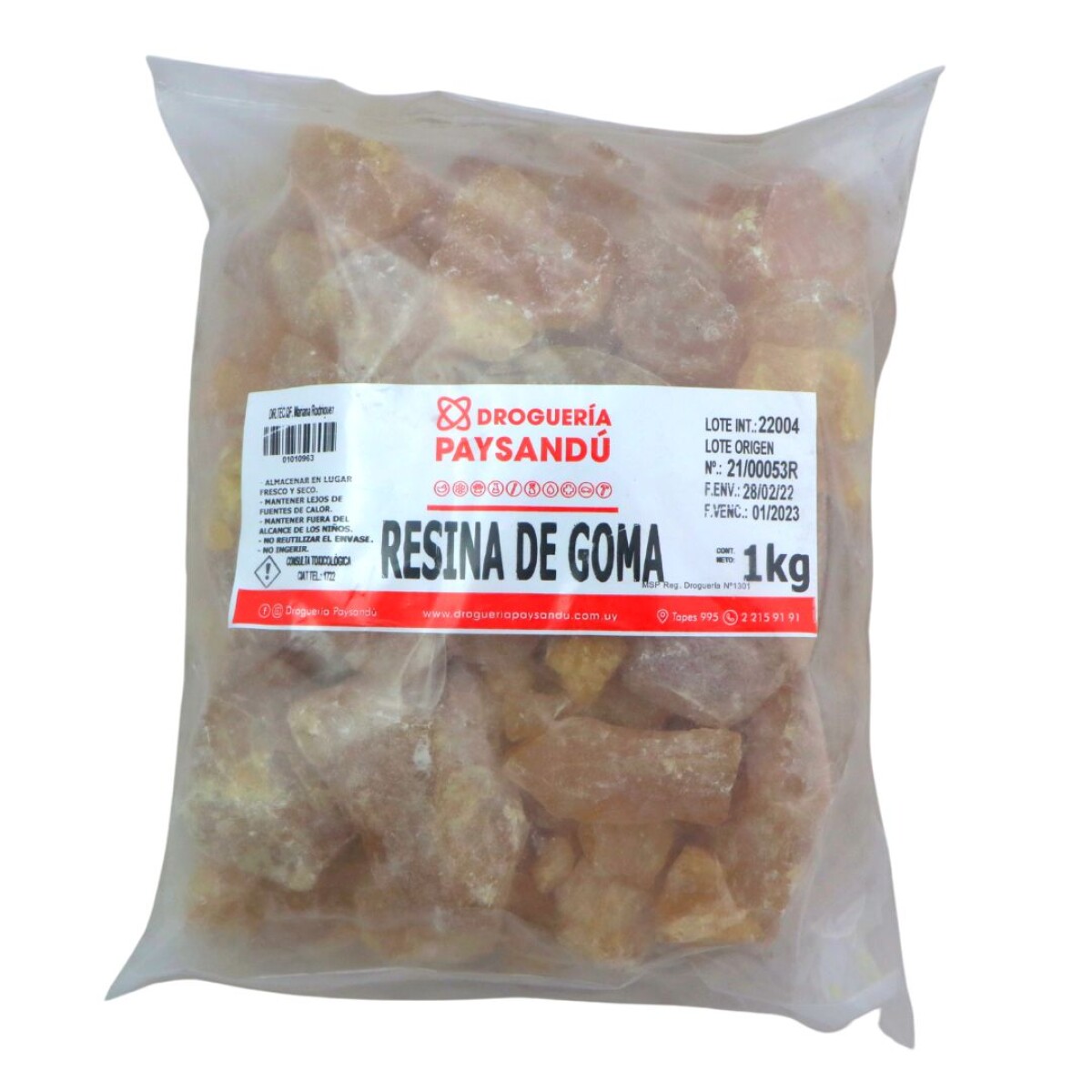 Resina de Goma 1 Kg 