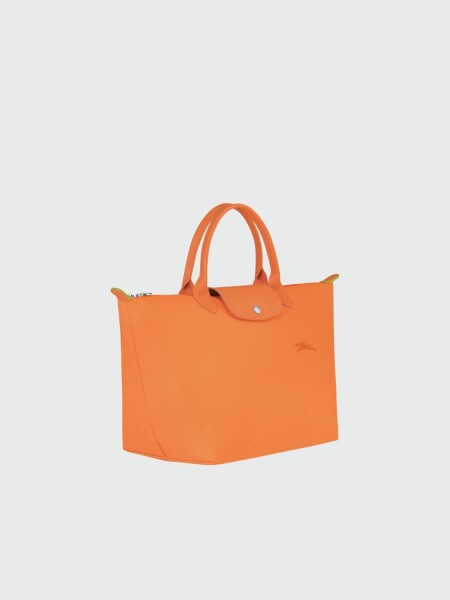 LONGCHAMP - Tote Bag Le Pliage Green M Naranja
