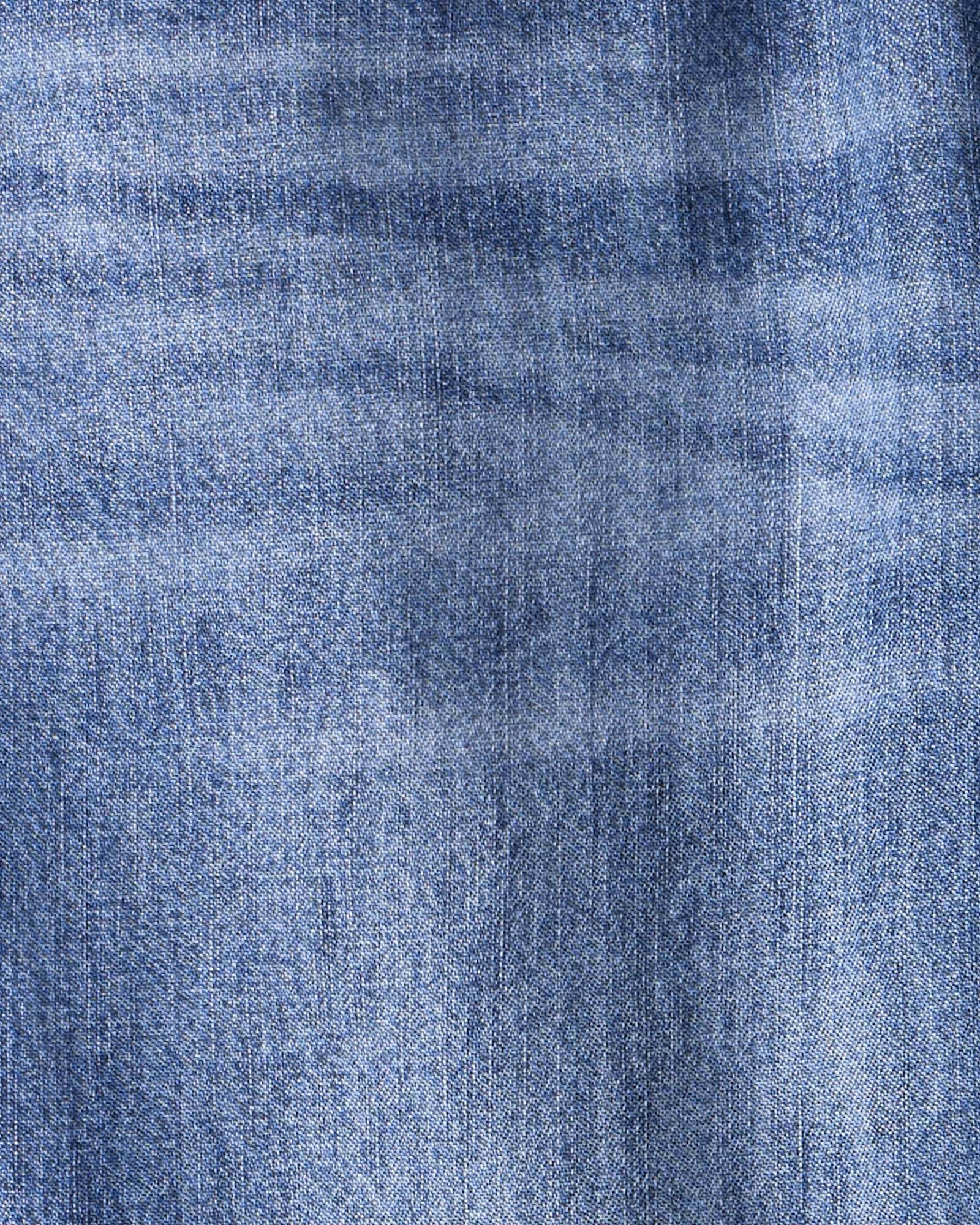 Pantalón jean, forrado, corte recto Sin color