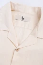 CAMP-COLLAR BOXY SHIRT Cream