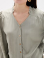 Camisa Blova Verde Azulado