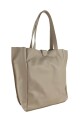 Tote Bag de cuero Beige