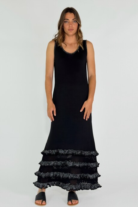 VESTIDO AZAHAR Negro