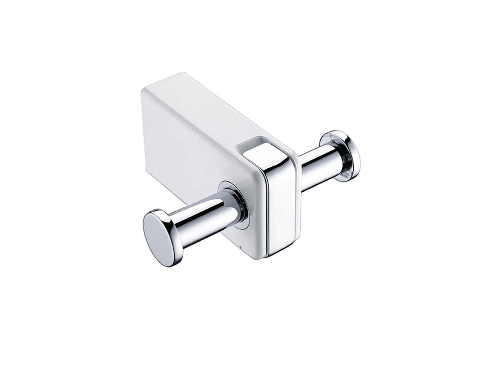Percha Doble Metal Bai Accesorios De Baño 
