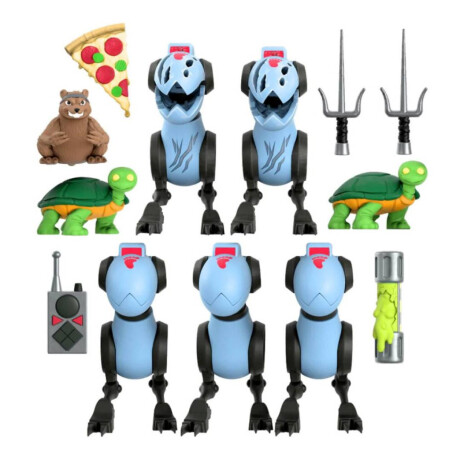 Mouser Pack TMNT Tortugas Ninja Super 7 Ultimates