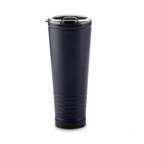 Mug Termico C/Silbato Vuvuzela Plast 500Ml Azul