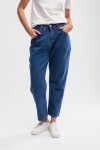 Jean mom Azul
