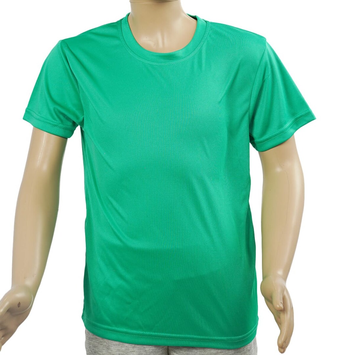 Remera Dry Fit Niño - Verde italia 