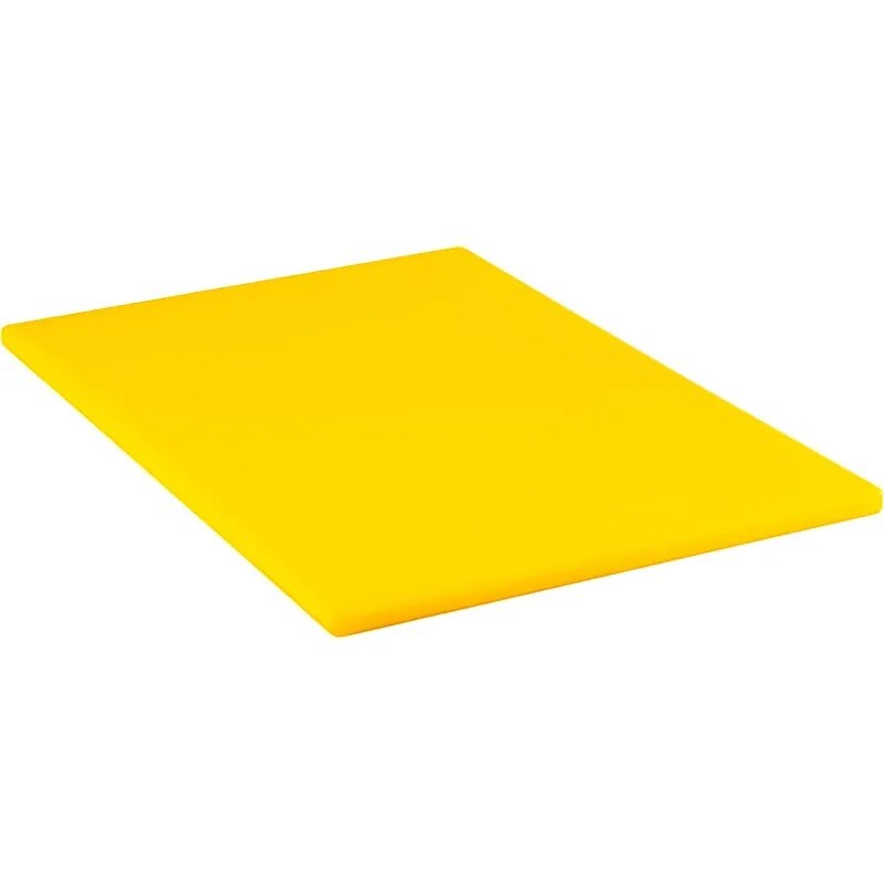 Tabla de picar en polipropileno Amarilla - F/CBYL-1218 Tabla de picar en polipropileno Amarilla - F/CBYL-1218