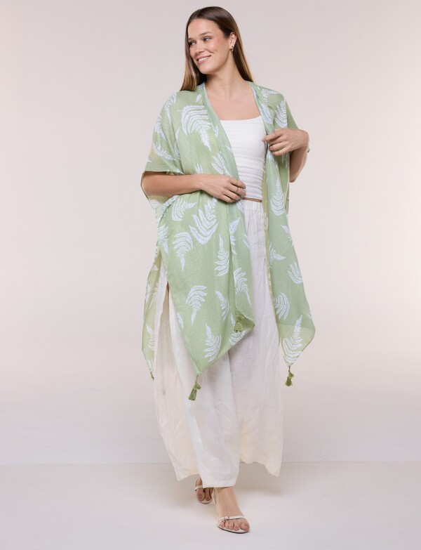 Kimono Lurex VERDE