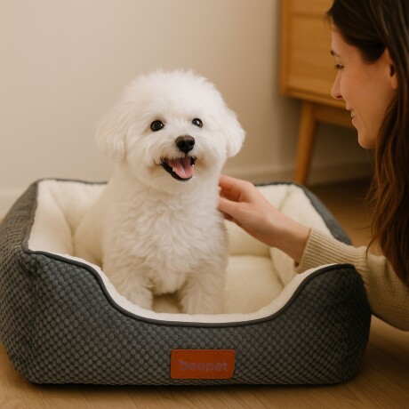 Cama Ortopedica para Mascota Tamaño S 50 x 40 cm modelo PawZen Beepet Cama Ortopedica para Mascota Tamaño S 50 x 40 cm modelo PawZen Beepet