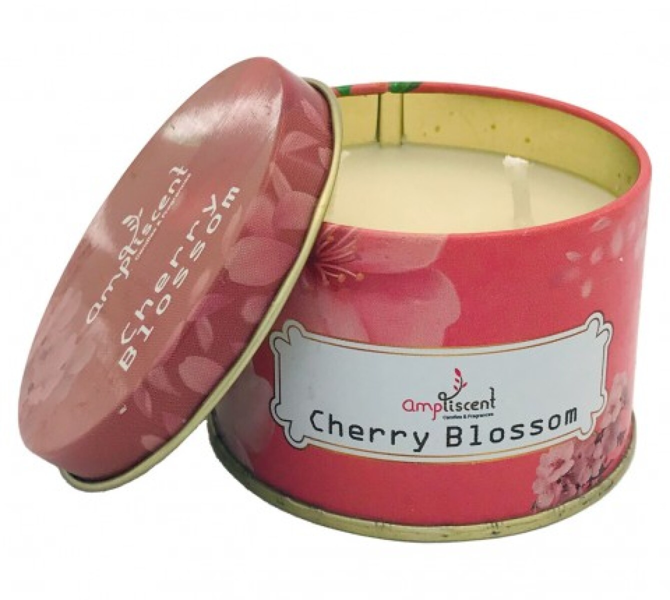 Vela aromática en lata Ampliscent Cherry Blossom 