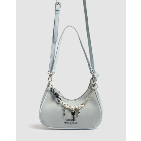 Bandolera Baguette Sport Azul Celeste