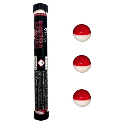 Balines De Gas Pimienta Pepper Cloud X10 Calibre .50 Balines De Gas Pimienta Pepper Cloud X10 Calibre .50