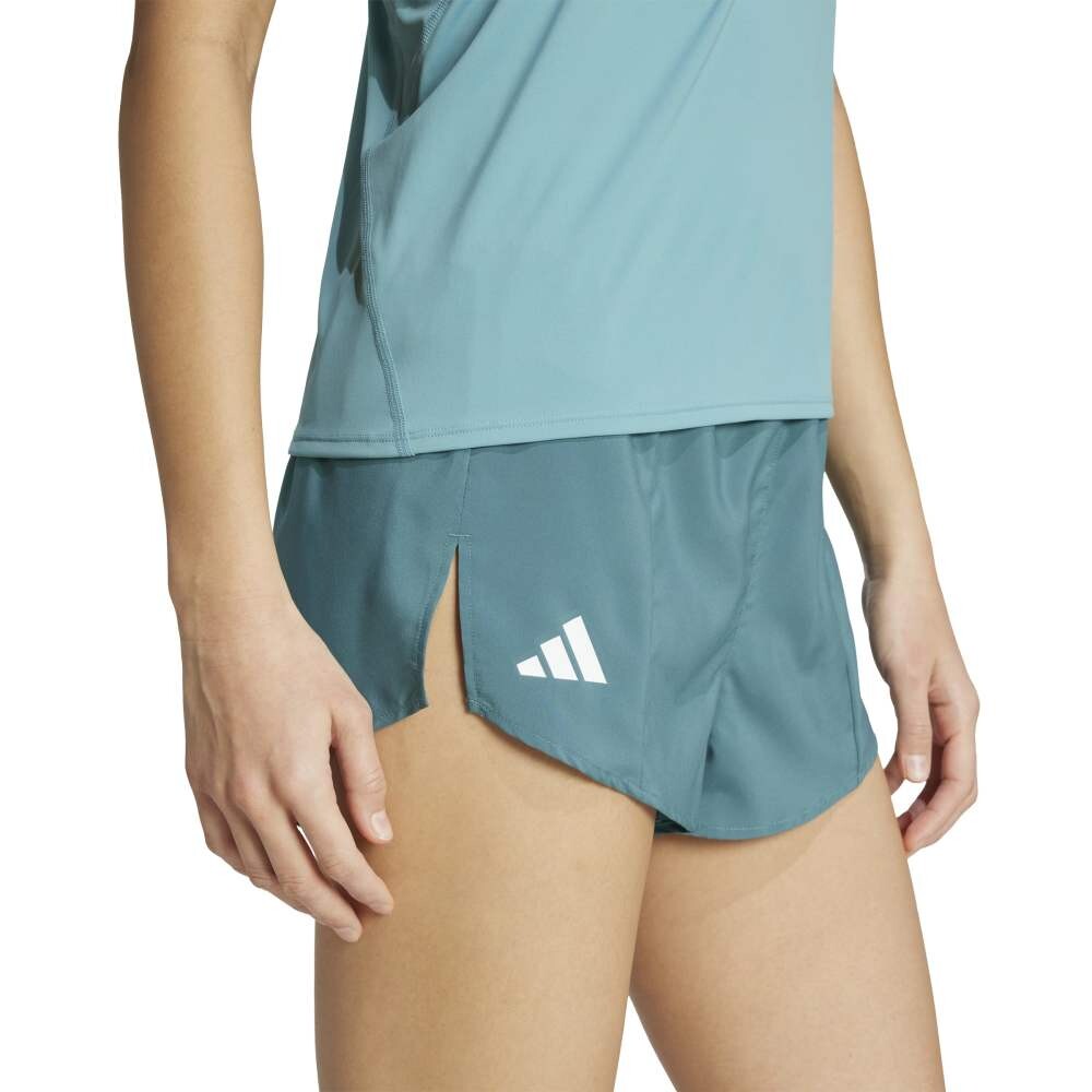 Short Running Adizero E Short Mujer Green