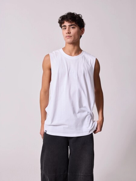 MUSCULOSA DIXIE BARON BLANCO
