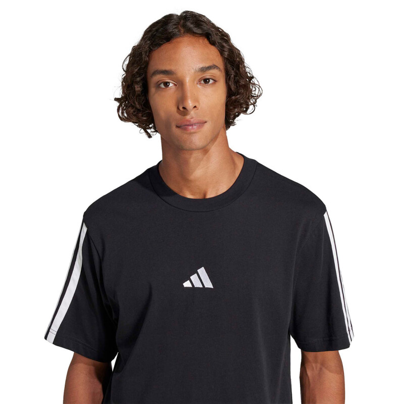 Adidas Remera M 3s Sj T B Negro-blanco