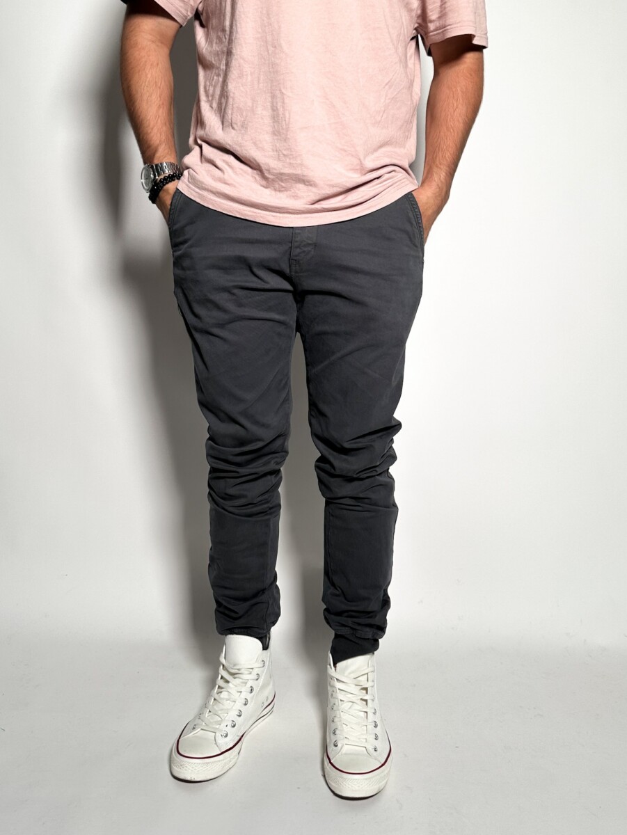 Pantalon con puño Jonas - Topo 