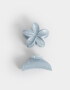 Broches Sets Hawaianas Set De Broches Combinados - Azul Celeste