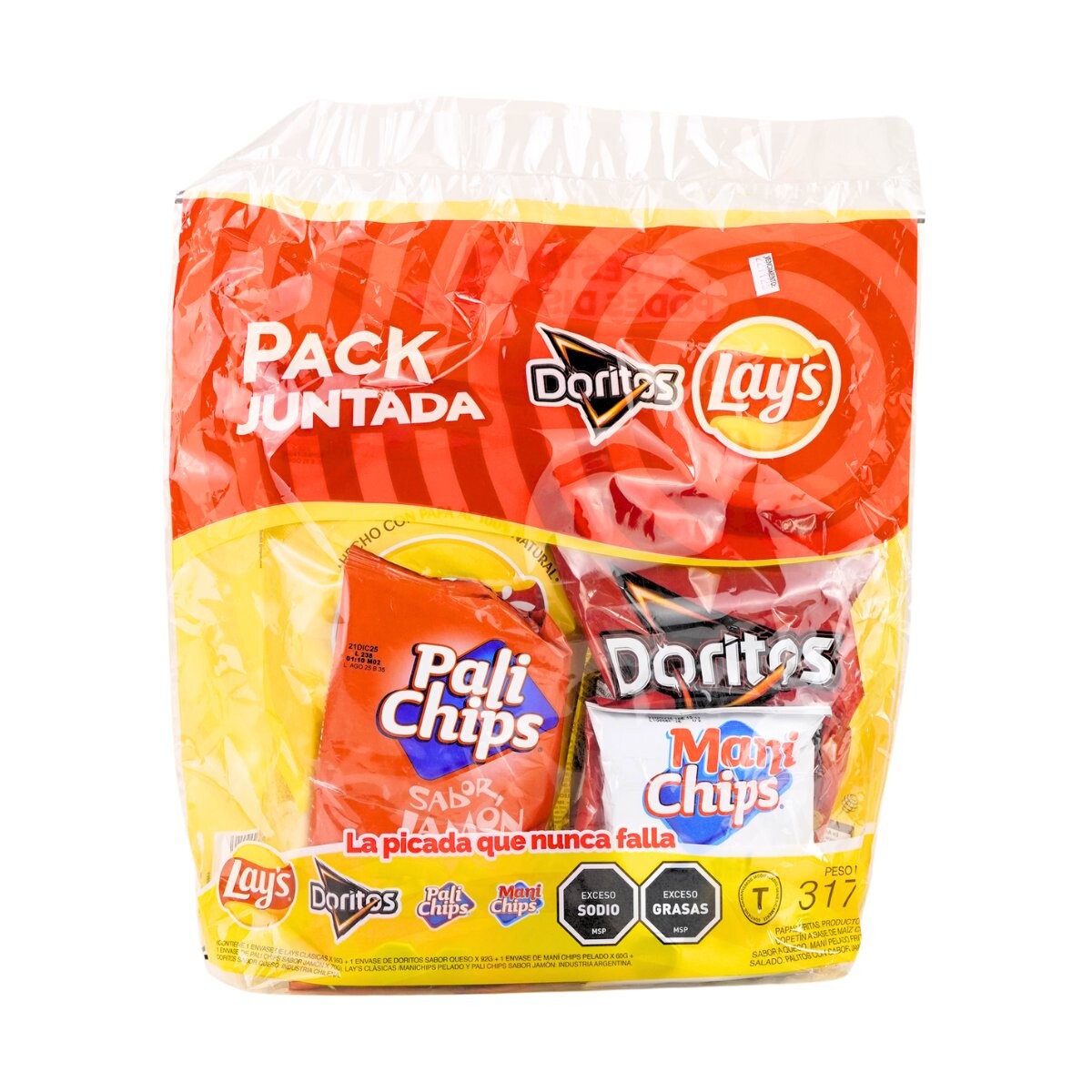 SNACK PICADA JUNTADA LAYS 317G 