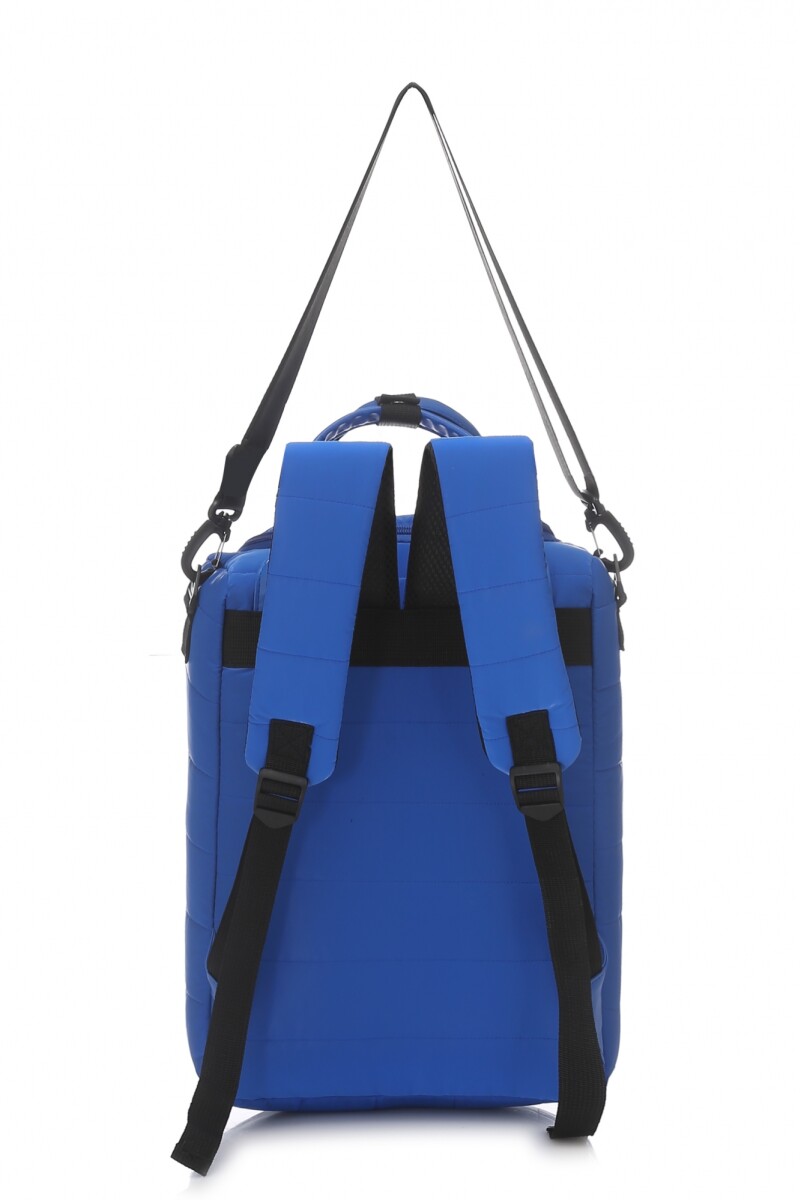 Mochila Matera Puffer Azul