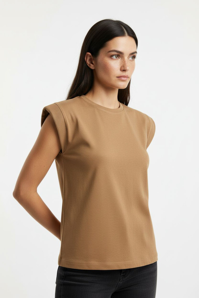 Remera Alisma - Beige Oscuro 