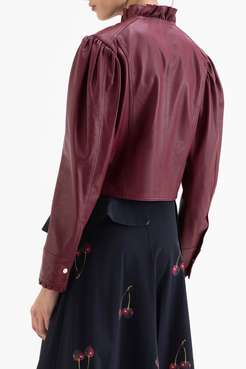 CHAQUETA FREY Bordo