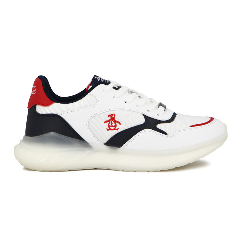 Penguin Deportivo Hombre Casual Navaja - White/navy Blanco-marino
