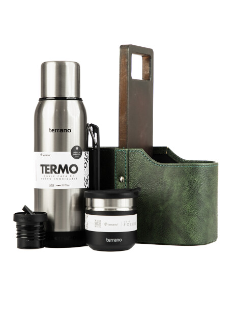 Kit Completo Matera Madera Verde + Inox.