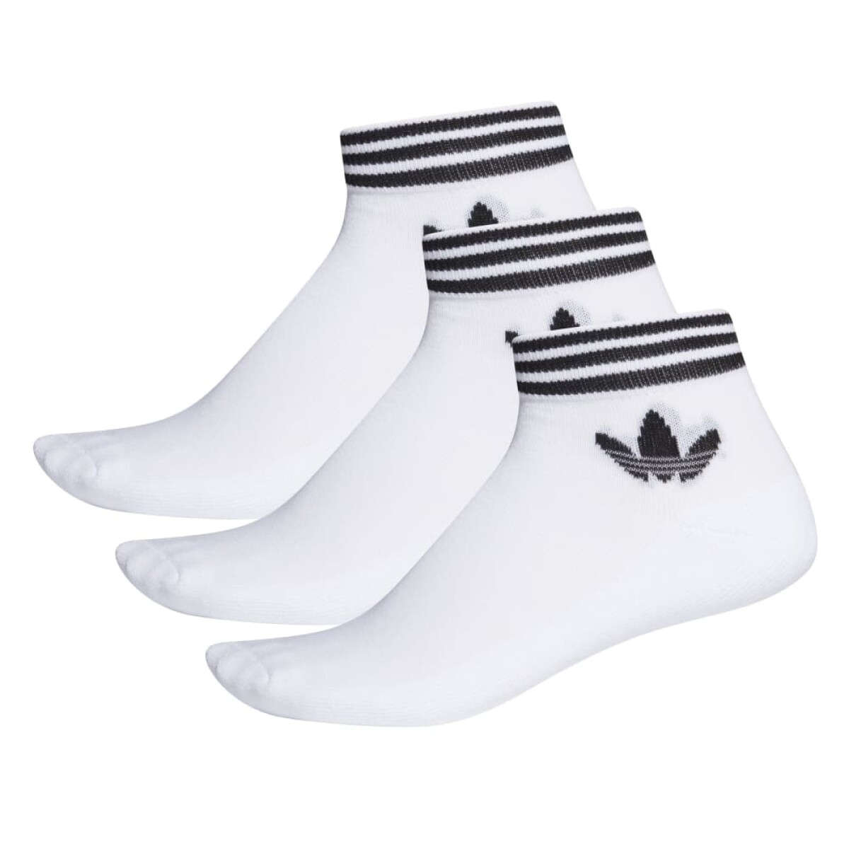 Trefoil Ankle Socks 3P - Unisex 
