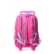 Mochila Hello Kitty 16" Con Carro Rosado - Fucsia